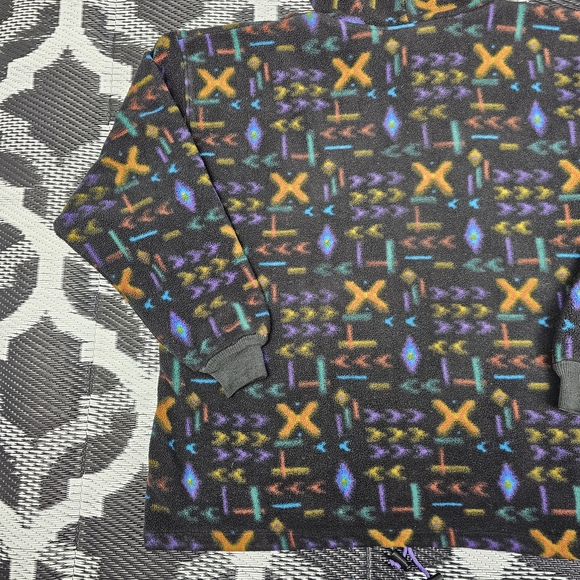 Multicolor Patterned Ski Jacket - Picture 9 of 13